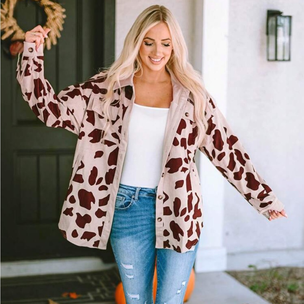 🔥LAST ONE🔥Ready to Rodeo Animal Print Shacket